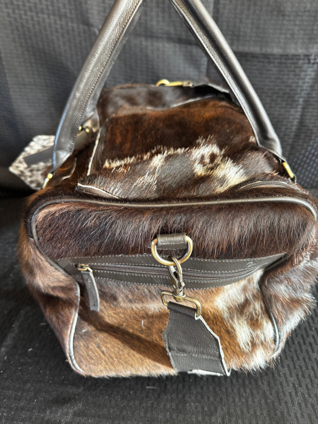 Classic Cowhide Duffle Bag