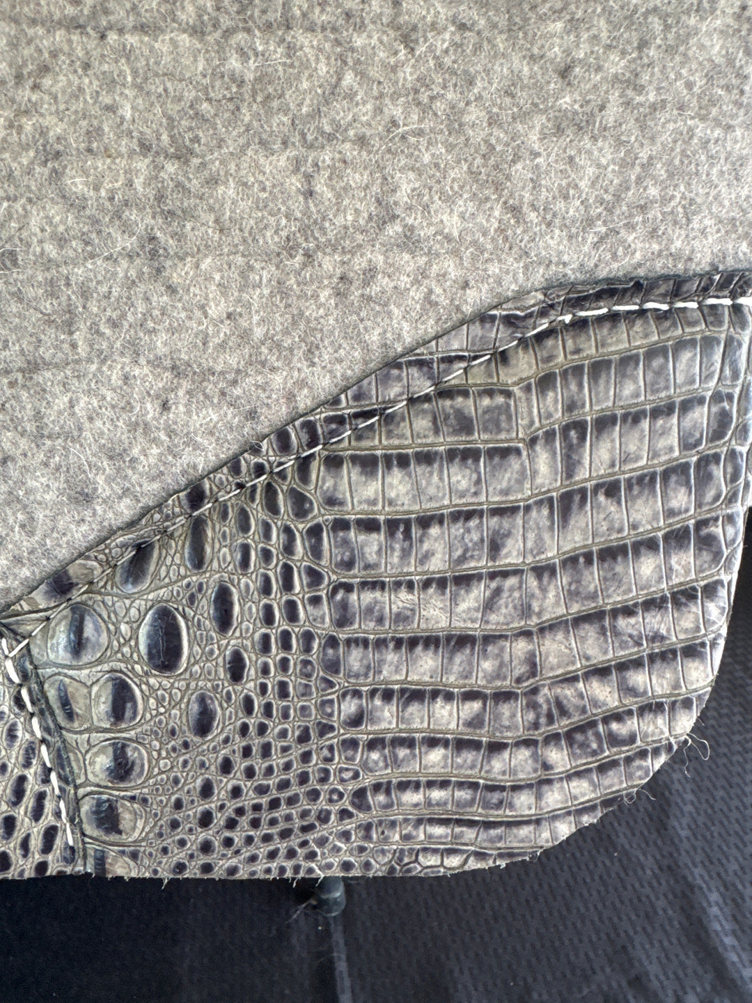 Best Ever 32x32 1.25" Kush Gray w/ Gray Crocodile