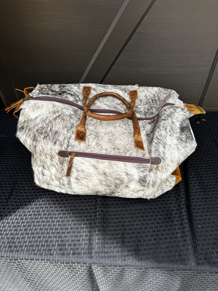 Cowhide Duffle Bag