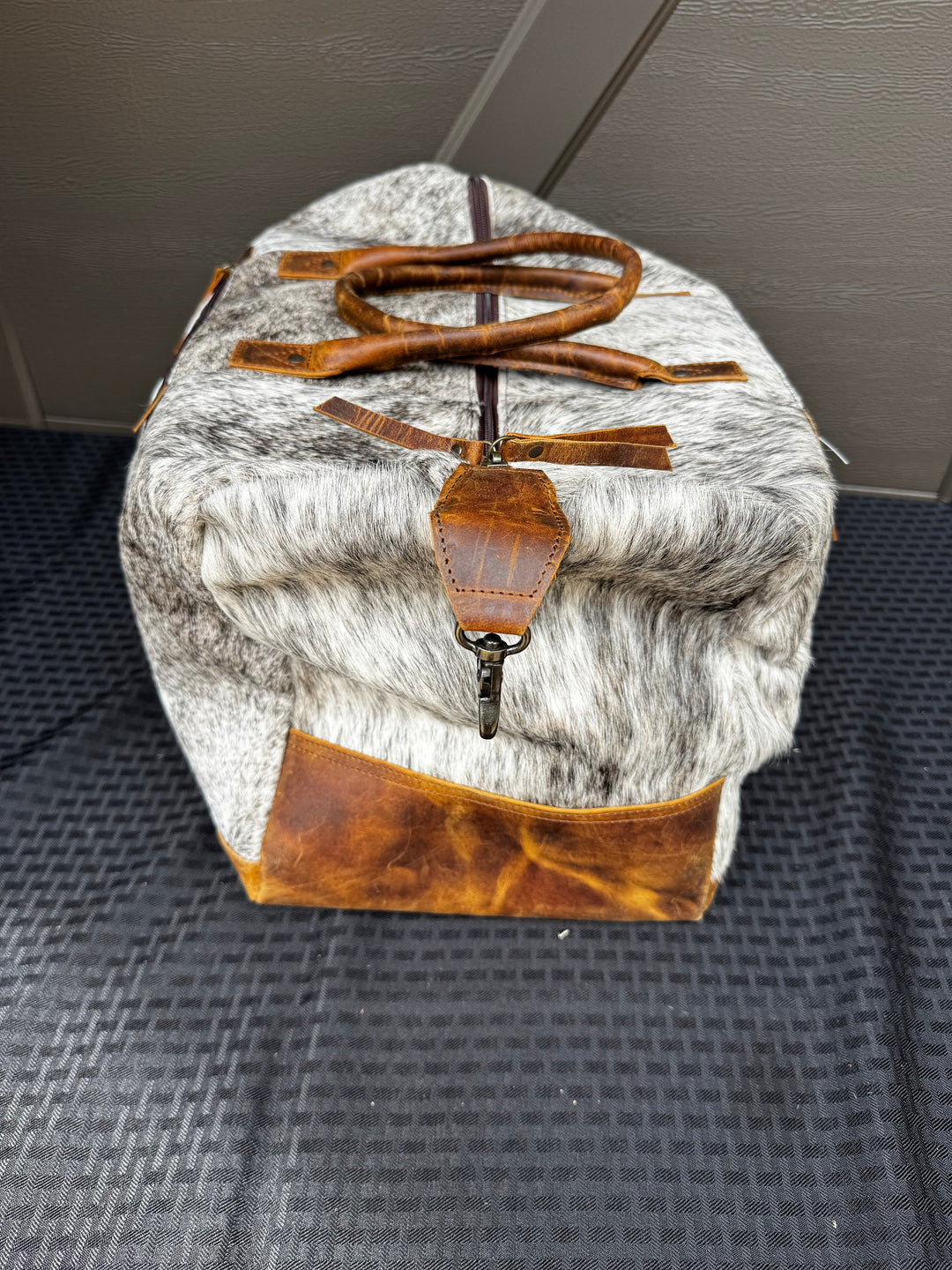Cowhide Duffle Bag