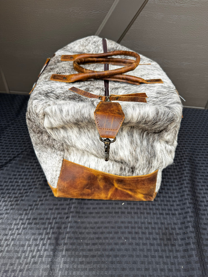 Cowhide Duffle Bag