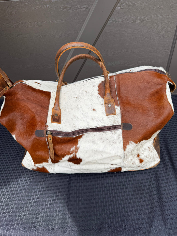 Cowhide Duffle Bag