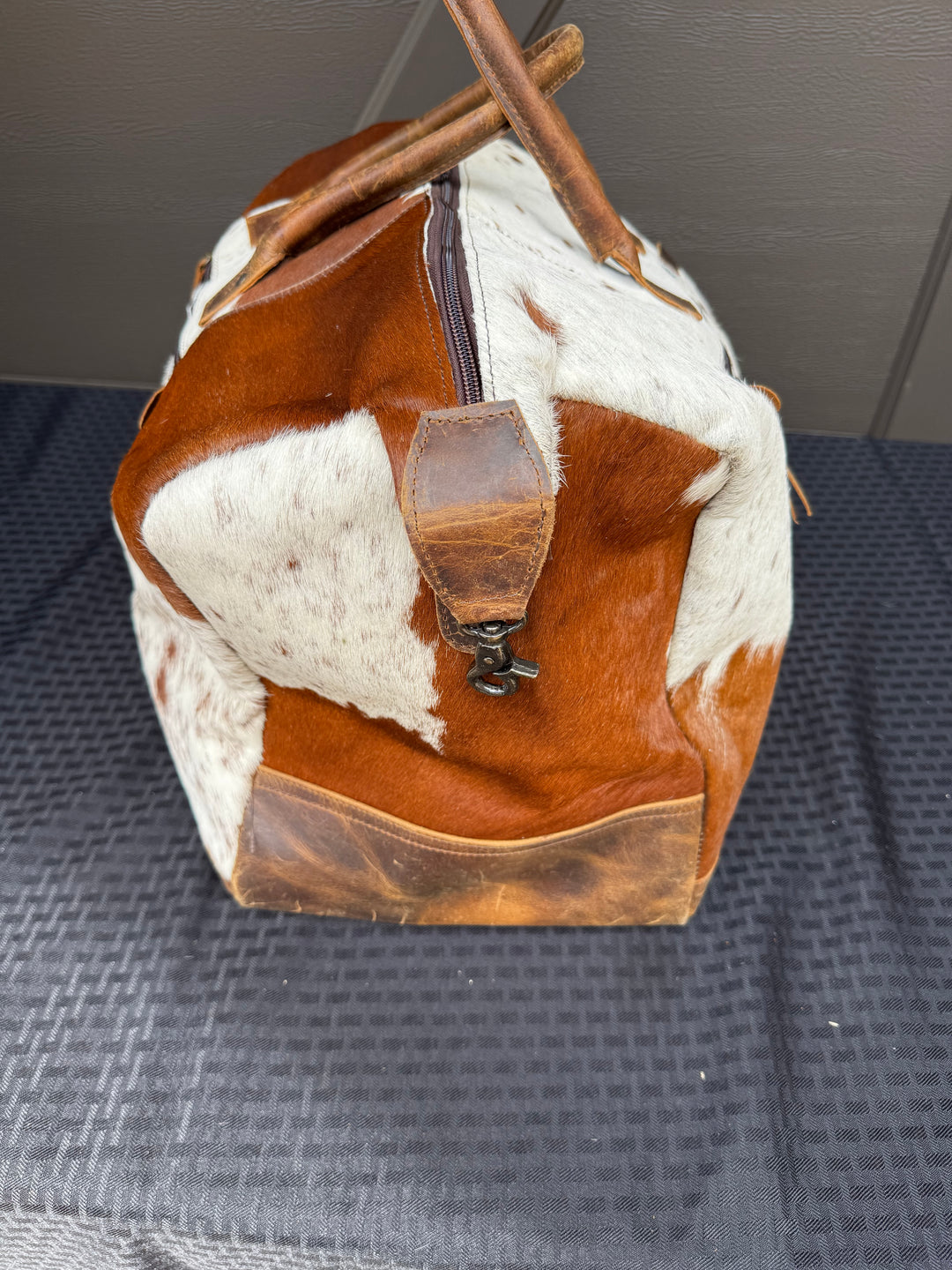 Cowhide Duffle Bag