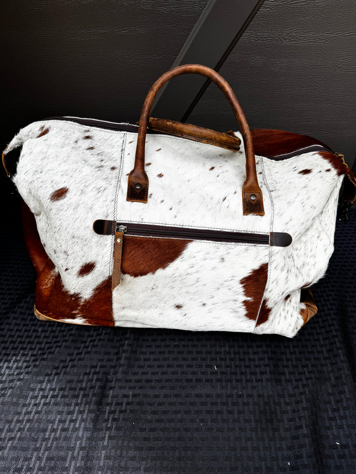Cowhide Duffle Bag