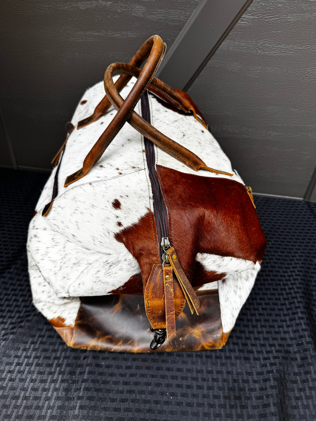 Cowhide Duffle Bag