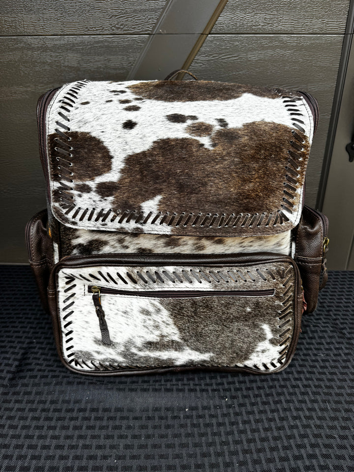 Cowhide Backpack