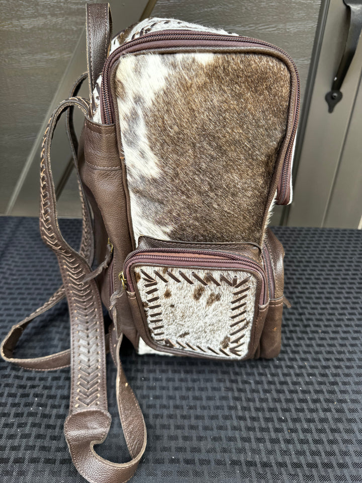 Cowhide Backpack