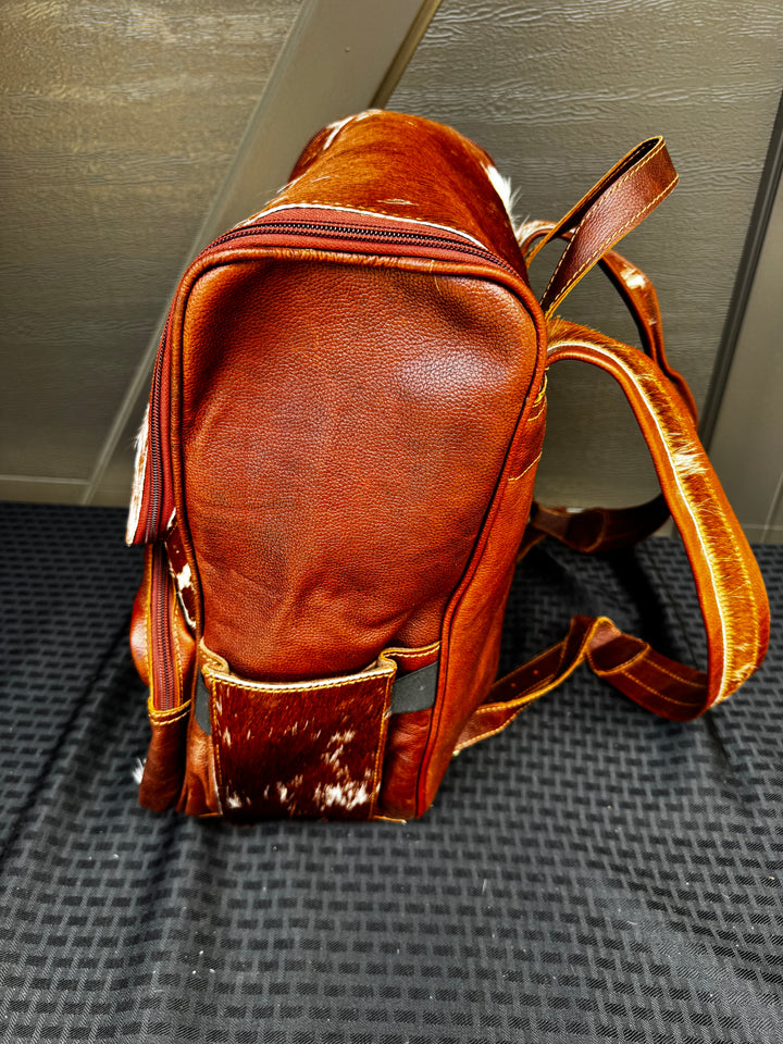 Cowhide Backpack