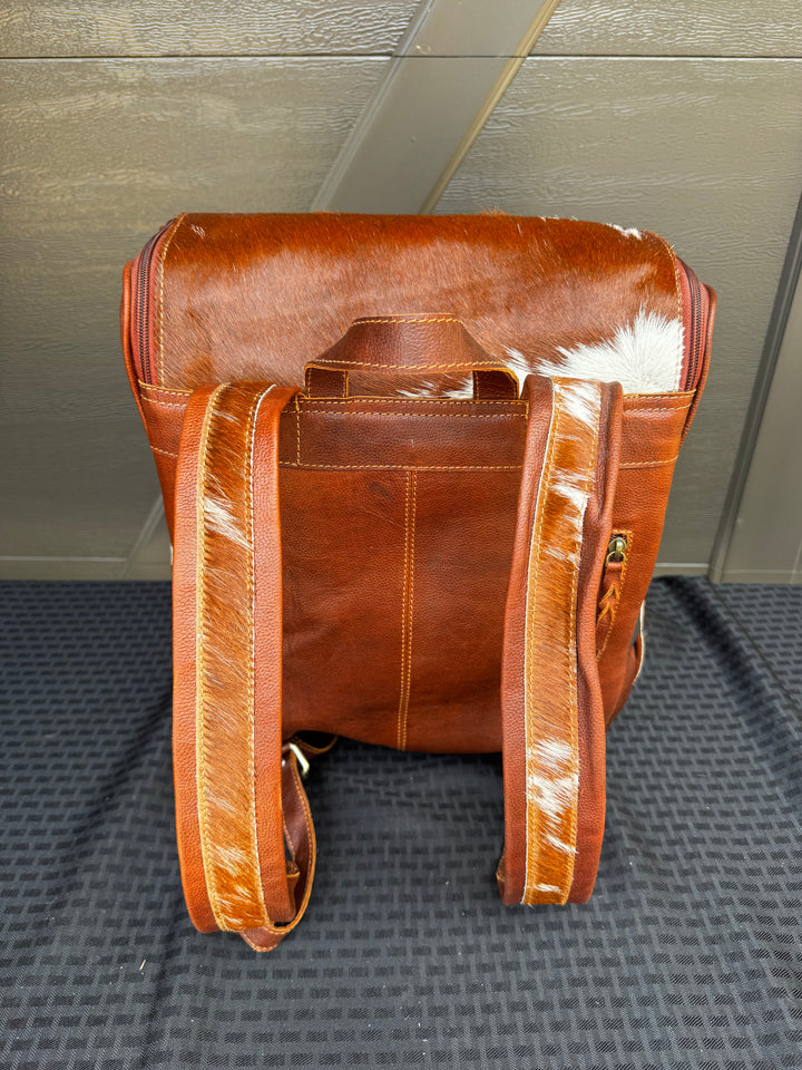 Cowhide Backpack