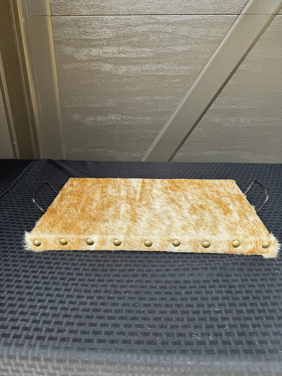 Cowhide Tray