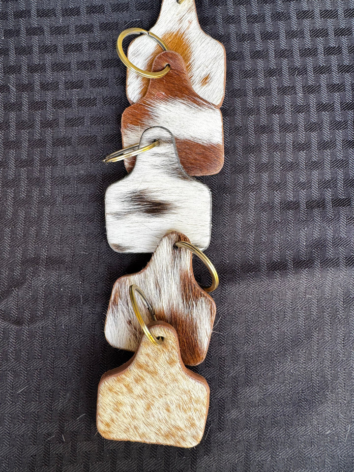All Cowhide Key Chain
