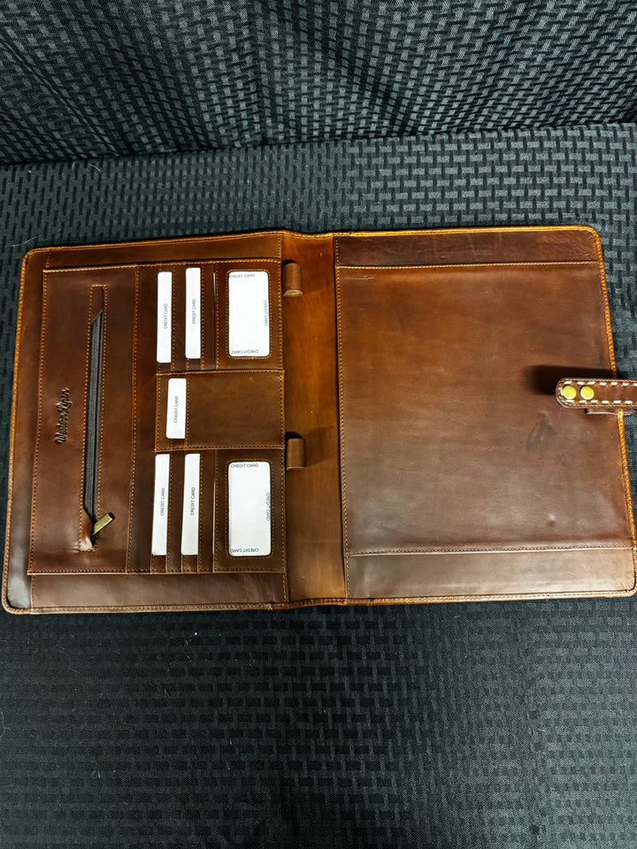 Leather Planner- Vintage