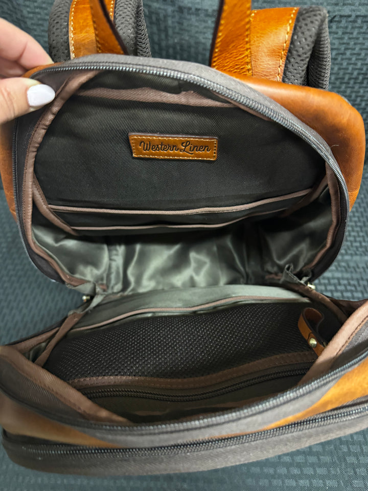 Leather Backpack