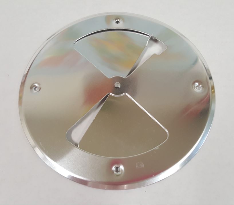 Round Aluminum Butterfly Vent