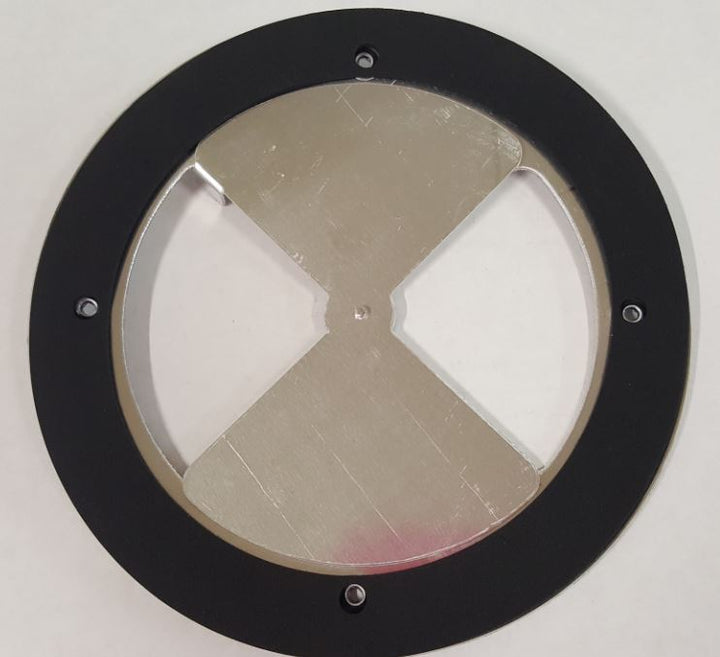 Round Butterfly Vent GASKET shown with the vent open