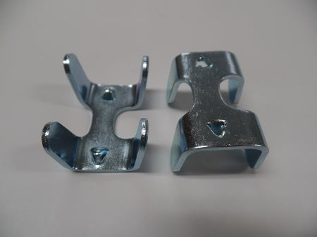 Lead Rope Clamps,  in Nickel or Brass