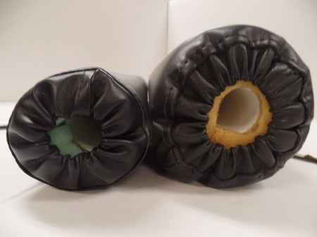 Medium pad shown on the left compared to a large pad on the right.