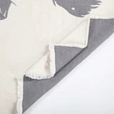 Bucking Bronco Chenille Jacquard Throw