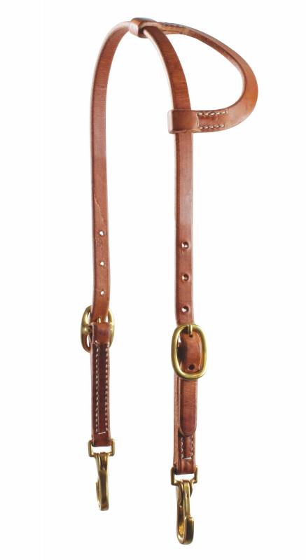 Snap Cheek Single Ear Headstall