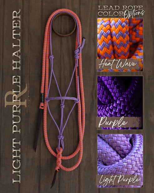 Timeless Halter and Lead Rope Set- HEAT WAVE
