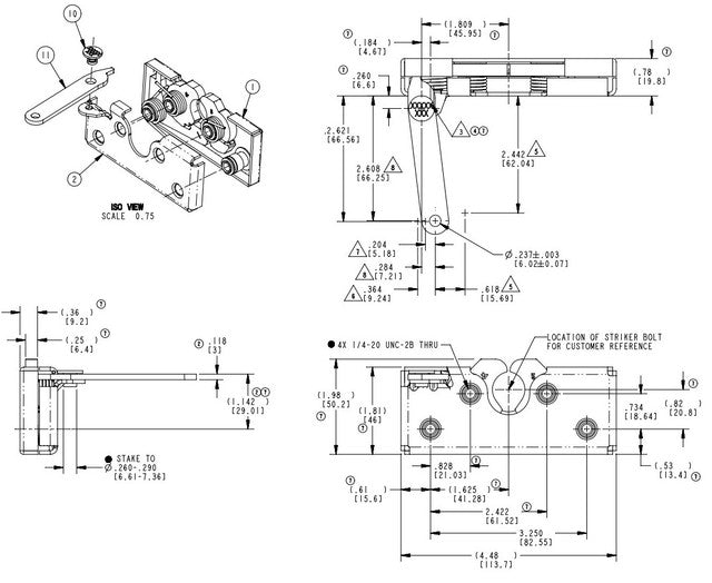 TriMark 2 Rotor Latch
