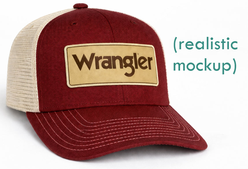 Red wrangler hat