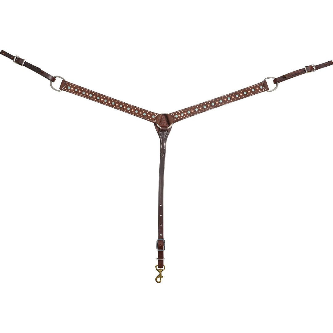 Martin Saddlery Floral Dot Breast Collar