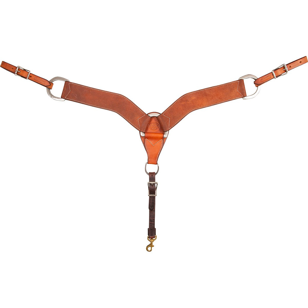 Martin Saddlery 2.75 inch Breastcollar Chestnut Roughout