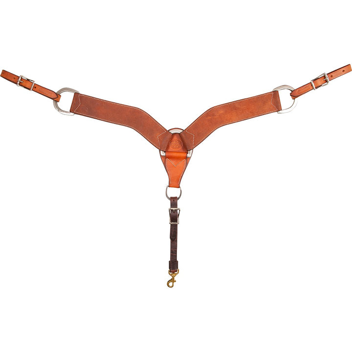 Martin Saddlery 2.75 inch Breastcollar Chestnut Roughout