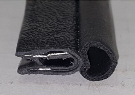 Door Seal with 1/4" Bulb in C Position