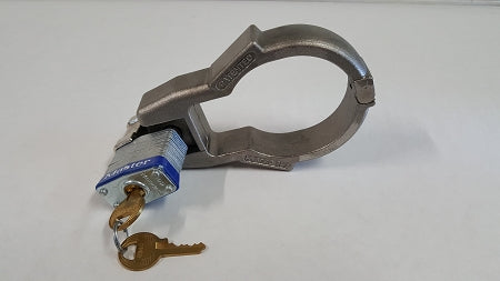 The COLLAR lock shown locked with MASTER LOCK TCL 1516