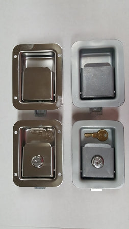All Four Flush Mount Door Latches