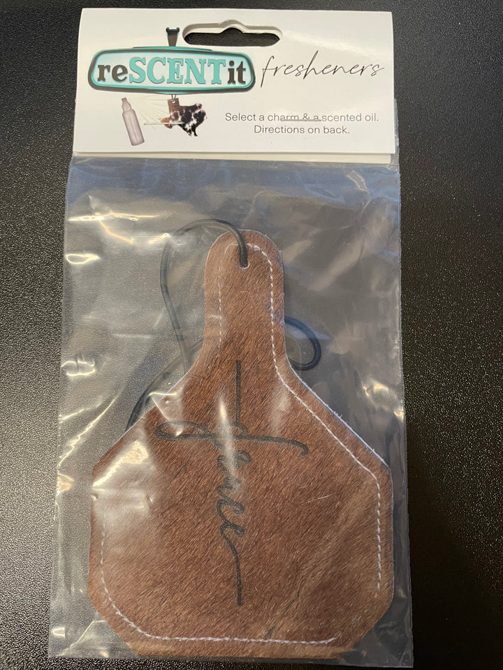 Cowhide Car Fresheners