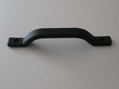 Black Poly Door Handle, 9 1/2" L