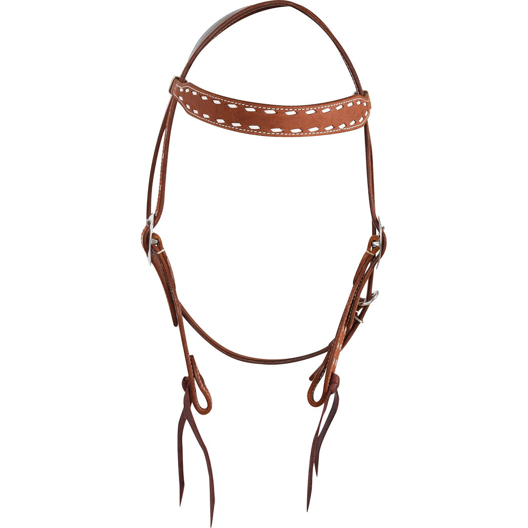 Martin Saddlery Browband Headstall Buckstitched