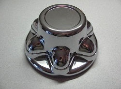 Snap-On  Hub Cover, Chrome Plastic, 6 Lug