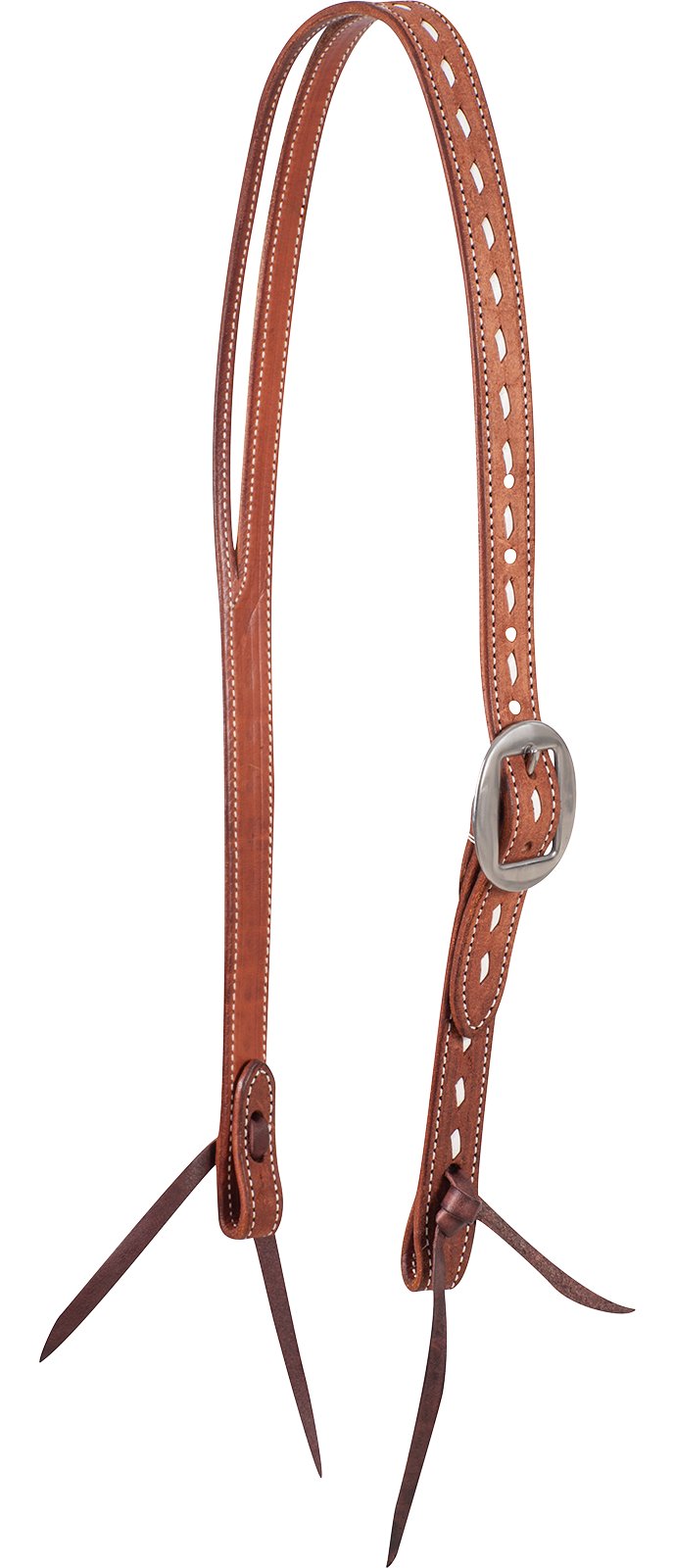 Martin Saddlery Split Ear Headstall Ranahan Buckstitched