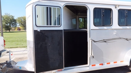Mustang Window Installed on Escape Door