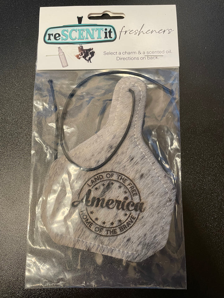 Cowhide Car Fresheners
