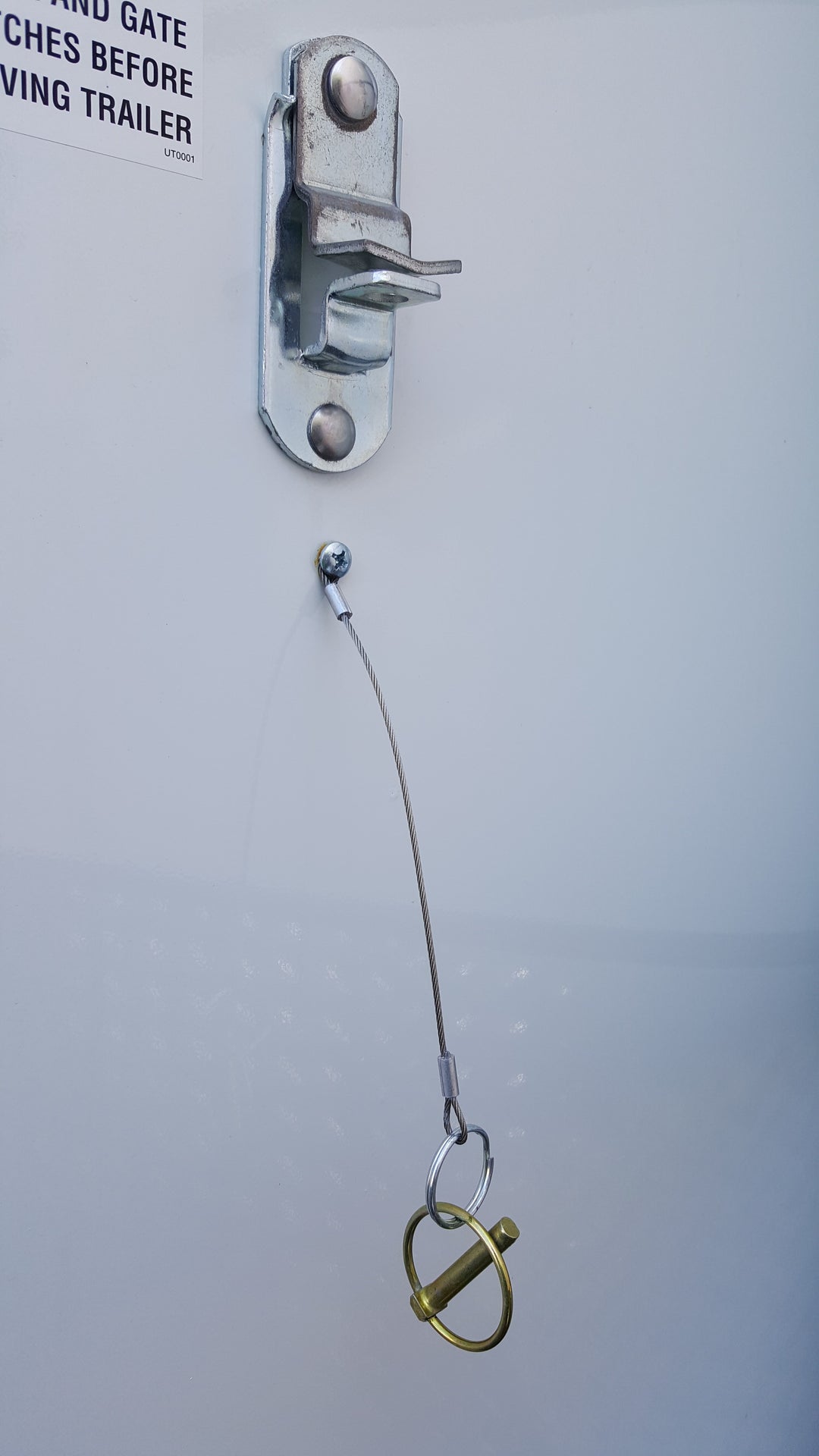 Linch Pin Attachment KIT for Trailer Hasps (hasp not included)