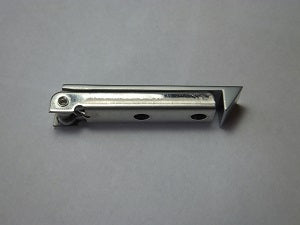 Compartment Door Holder, Stainless Steel-sin closed position