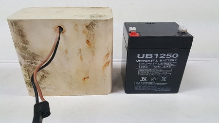 Compared to an old sealed trailer battery