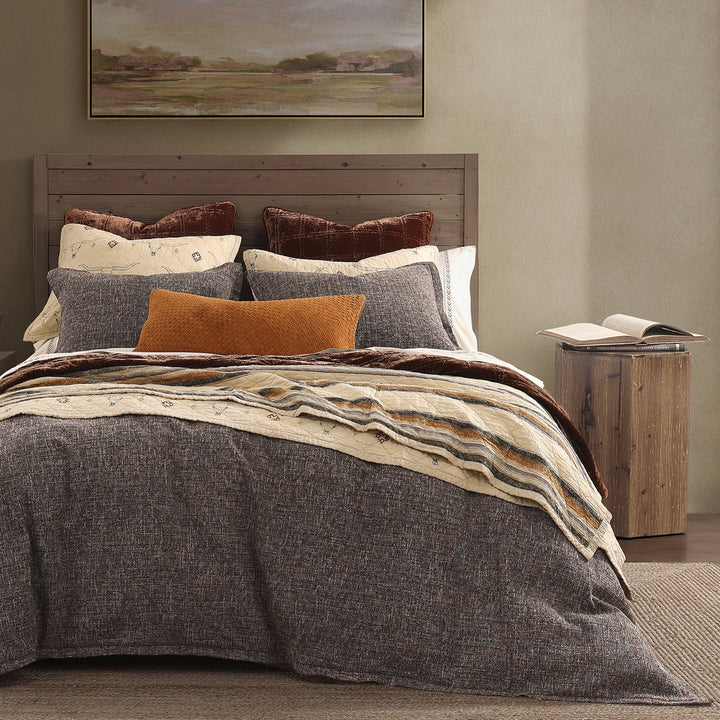 Maverick Longhorns Reversible Quilt Set - QW2405-FQ-OC