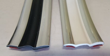 Decorative Chrome Trim with Center Stripe