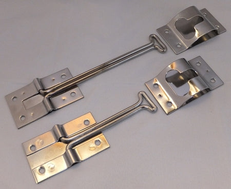 Positive Door Holders in 4" or 6", in Zinc or Stainless Steel