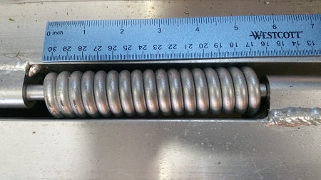 Ramp Assist Spring, HINGE MOUNT, Stainless Steel-1/2 in. Right Hand