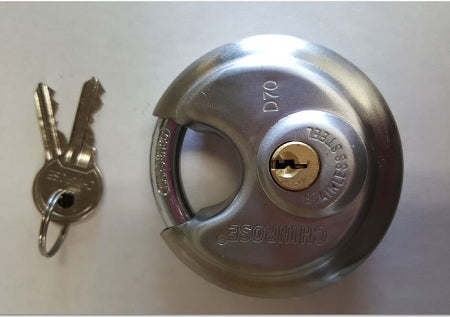 Round Stainless Steel Padlock