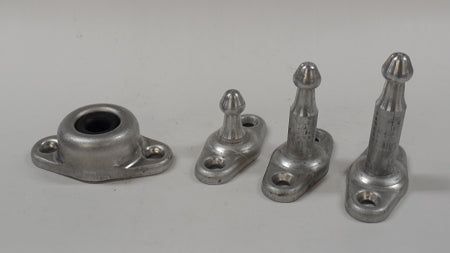 Silent Door Holders, ALUMINUM - choose from  3 sizes