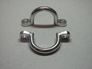 1 Tie Ring, front view & side view