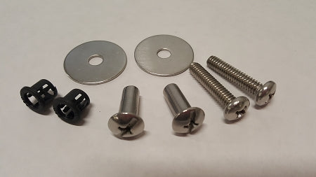 Tie Ring Mounting Hardware KIT, S. Steel, Re-usable!